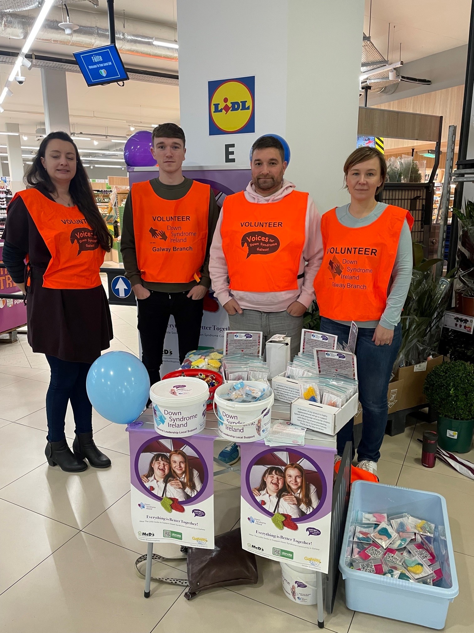 Galway Team Raise Money for Voices for Down Syndrome Initiative